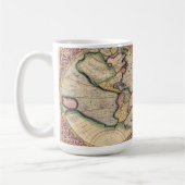  Wereldkaart 1609 Koffiemok (Links)