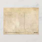 Wereldkaart 1910 Briefkaart (Achterkant)