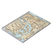 WERELDKAART 2E EEUW NOTITIEBOEK (Linkerzijde)