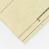 wereldkaart 5 fleece deken (Hoek)