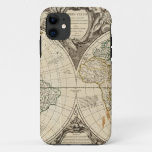 wereldkaart 8 iPhone 11 hoesje