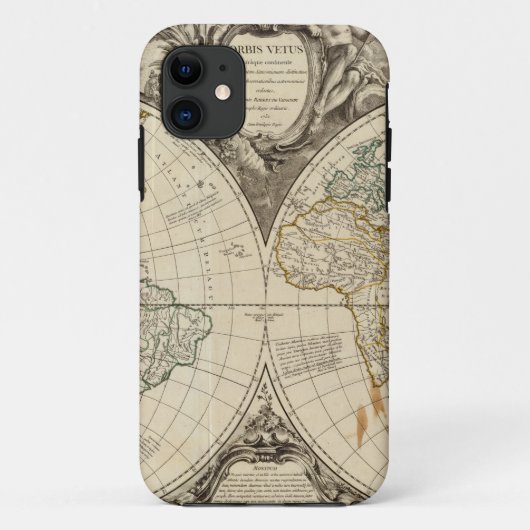 wereldkaart 8 Case-Mate iPhone case (Achterkant)