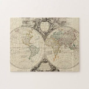 wereldkaart 8 legpuzzel
