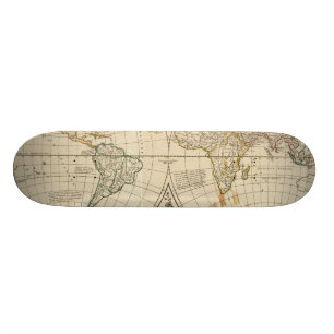 wereldkaart 8 skateboard