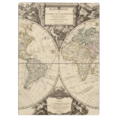 wereldkaart 9 klembord (Achterkant)