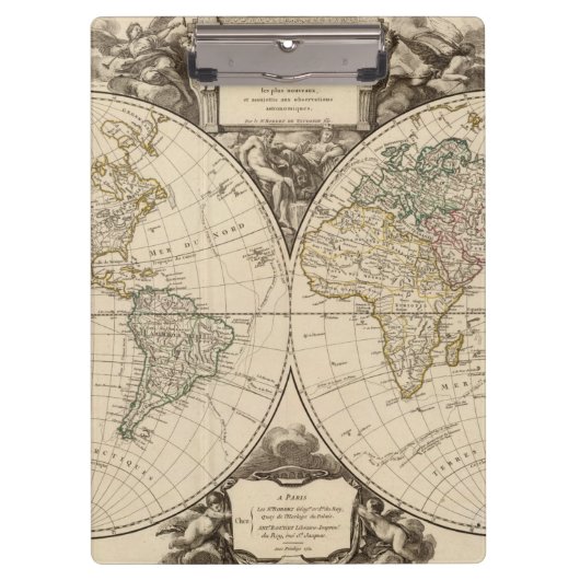 wereldkaart 9 klembord (Voorkant)