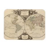 WERELDKAART 9 MAGNEET (Horizontaal)