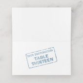 Wereldkaart & Aangepaste Paspoortstempels - ALLES (Binnenkant ongevouwen)