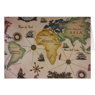 wereldkaart - Afrika