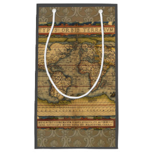 Wereldkaart Antiek Ortelius Europe Travel Klein Cadeauzakje