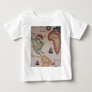 Wereldkaart — Atlantische Oceaan