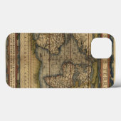  Wereldkaart Atlas Historisch Case-Mate iPhone Case (Achterkant (horizontaal))