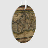  Wereldkaart Atlas Historisch Ornament (voorkant)