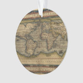  Wereldkaart Atlas Historisch Ornament (voorkant)