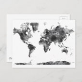 WERELDKAART BG3 - BRIEFKAART (Voorkant / Achterkant)