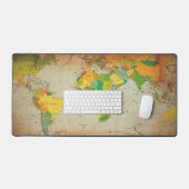  Wereldkaart Bureaumat (Keyboard & Muis)