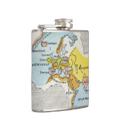 WERELDKAART, c1300. Heupfles (Rechts)