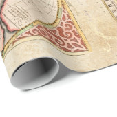  Wereldkaart Cadeaupapier (Rol Hoek)