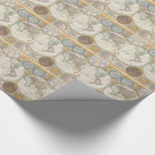 WERELDKAART CADEAUPAPIER (Hoek)