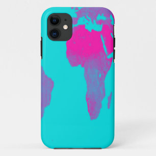 Wereldkaart iPhone 11 Hoesje