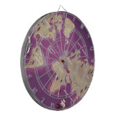 Wereldkaart Dartbord (Voorkant Links)