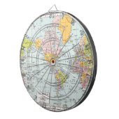 Wereldkaart Dartbord (Voorkant Rechts)