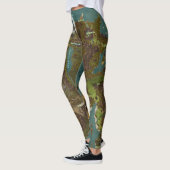 Wereldkaart Dungeons & Dragons Leggings (Links)