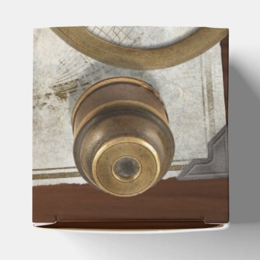 Wereldkaart en gereedschap Bedankdoosjes (Bovenkant)