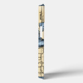 WERELDKAART: ERATOSTHENEN Case-Mate iPhone CASE (Achterkant / Rechts)