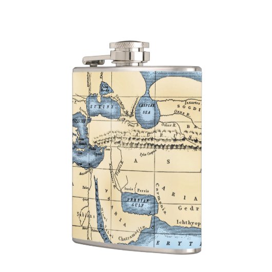 WERELDKAART: ERATOSTHENEN HEUPFLES (Links)