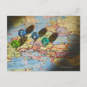 Wereldkaart, Europa Briefkaart