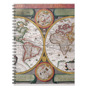 Wereldkaart Explorer Notitieboek