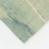  Wereldkaart Fleece Deken (Hoek)