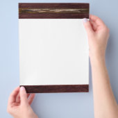 Wereldkaart Flyer (Hand)