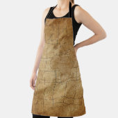 Wereldkaart: Global Exploration Guide Schort (Insitu)