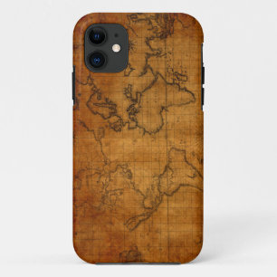 Wereldkaart iPhone 5/5S Hoesje