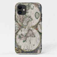 Wereldkaart iPhone 5 Hoesje