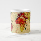  wereldkaart jumbo mok (Voorkant)