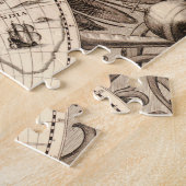  Wereldkaart Legpuzzel (Zijkant)