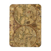  Wereldkaart Magneet (Verticaal)