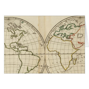 wereldkaart met Latitude en Latitude