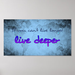 Wereldkaart met prijsopgave poster