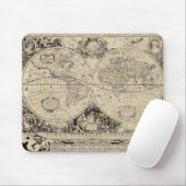  Wereldkaart Muismat (Met muis)