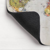 wereldkaart muismat (Hoek)