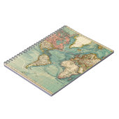 Wereldkaart Notitieboek (Linkerzijde)