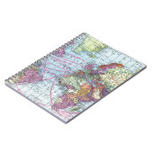  wereldkaart notitieboek (Linkerzijde)