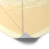 Wereldkaart Poster (Hoek)