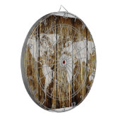 wereldkaart schuur 2 dartbord (Voorkant Links)