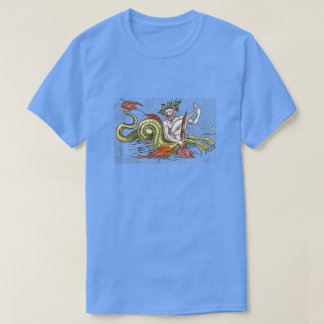 Wereldkaart Serpent en Lyre T-shirt