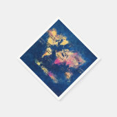 wereldkaart servet (Hoek)